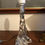 Thumbnail: Beautiful vintage french glass table lamp bedside lamp