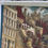 Thumbnail: Large vintage romeo and juliet verona wall art fabric print.    078