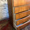Thumbnail: Danish retro mid century chest of drawers.    0223