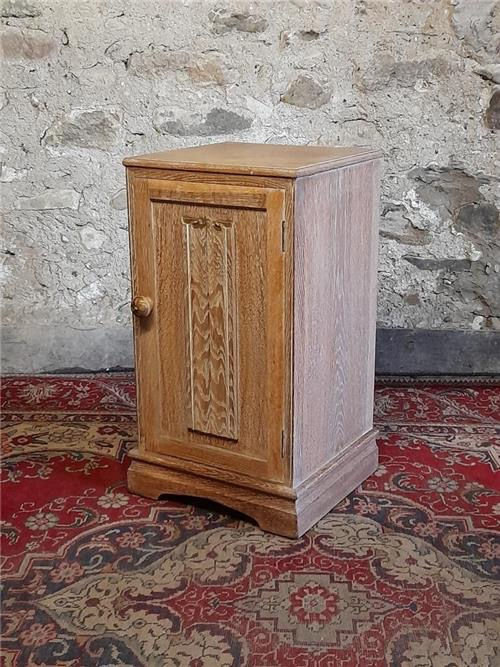 Thumbnail: Vintage bedside cabinet bedside table.   0425