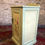Thumbnail: Vintage painted bedside cabinet/table