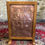 Thumbnail: Arts and crafts oak and brass fire screen fire guard newton school