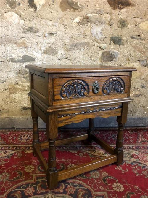 Old charm bedside cabinet bedside table side table. 0556