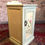 Thumbnail: Vintage painted bedside cabinet/table