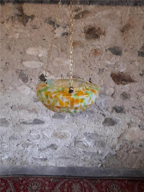 Thumbnail: Vintage flycatcher light shade art deco.  0501