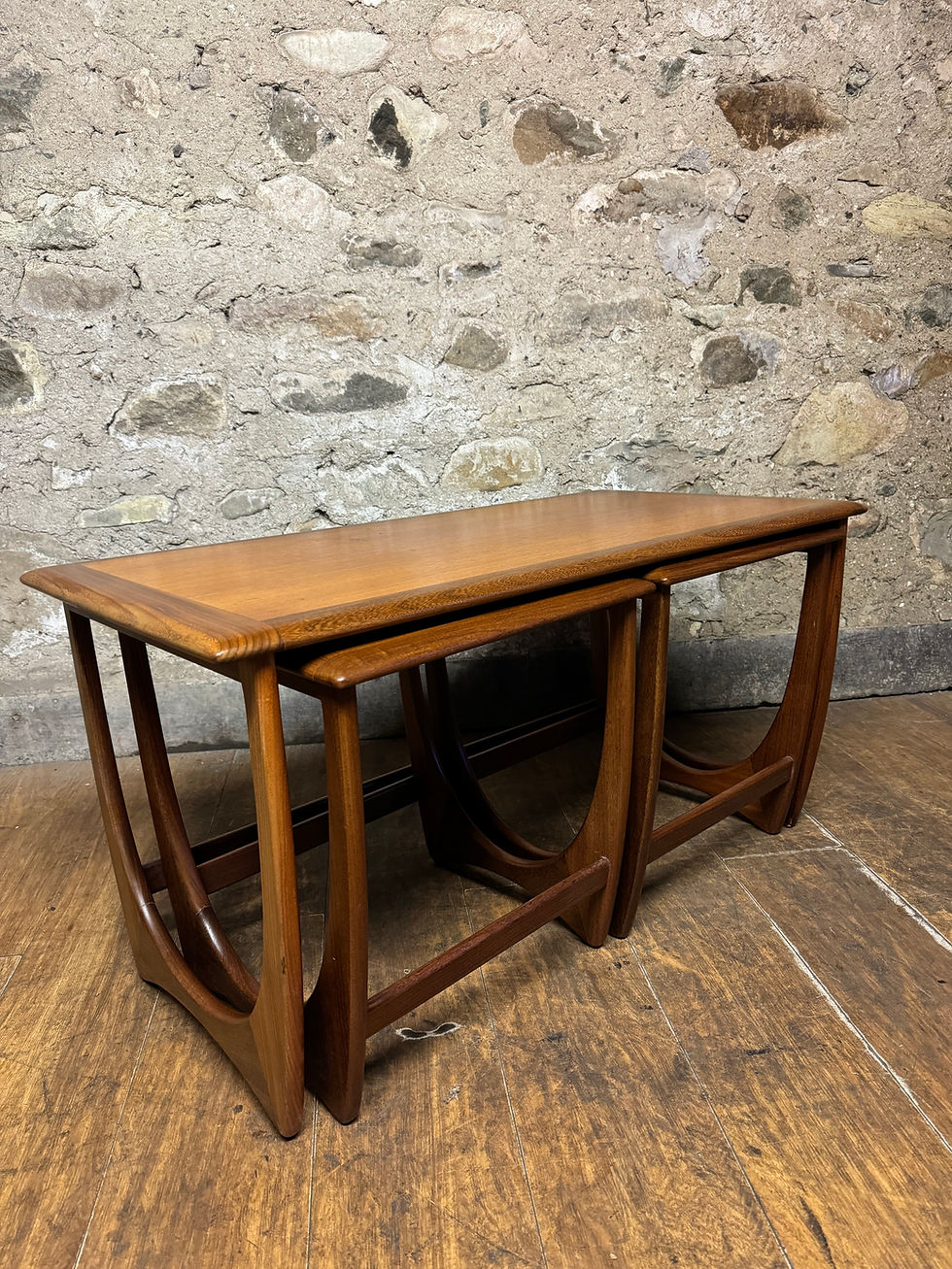 Thumbnail: Vintage teak g plan nest of tables