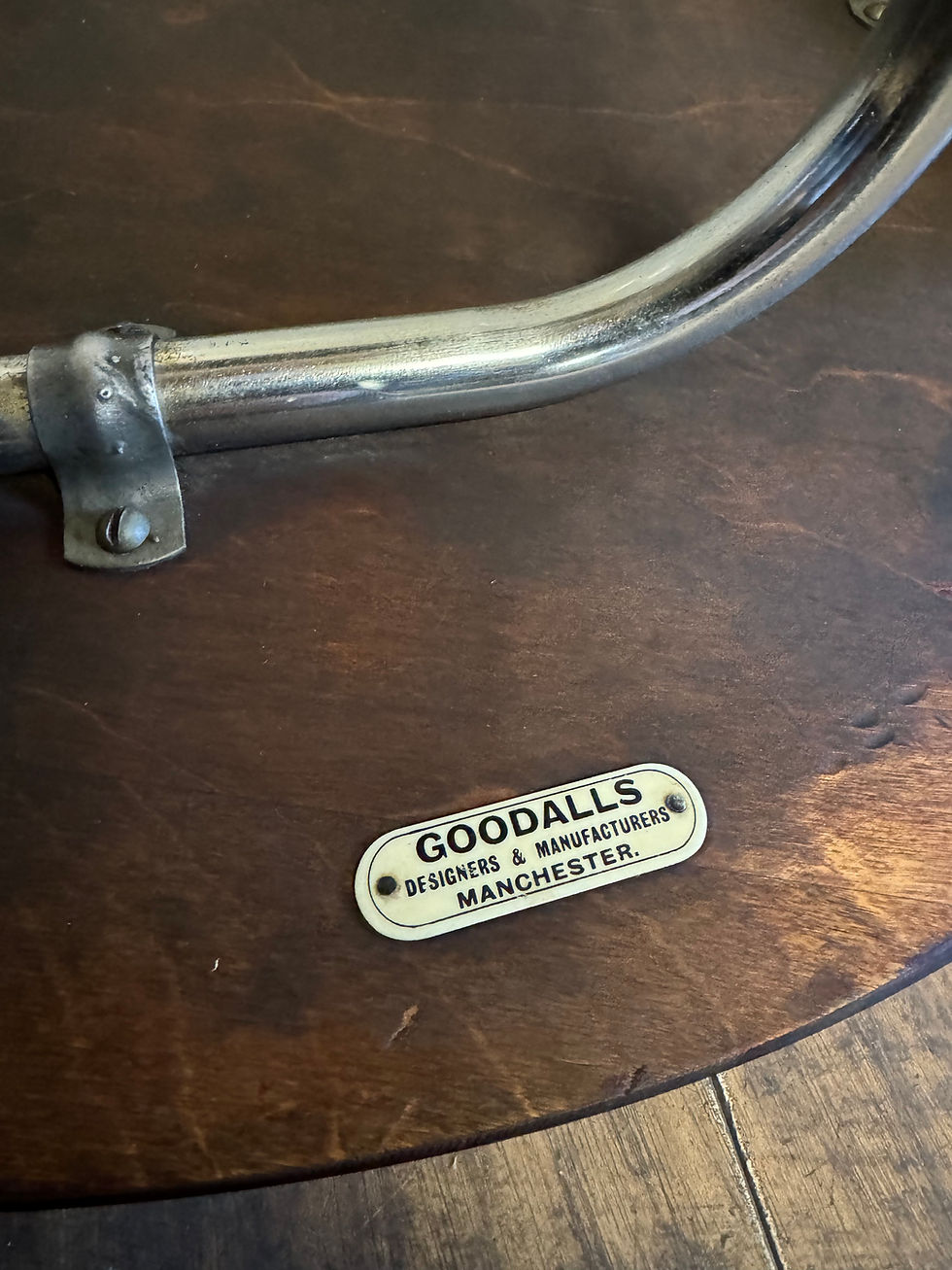 Thumbnail: Vintage bauhaus side table coffee table