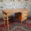 Thumbnail: Vintage solid oak desk 1940s.    0429