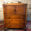 Thumbnail: Vintage chest of drawers tallboy.     0274
