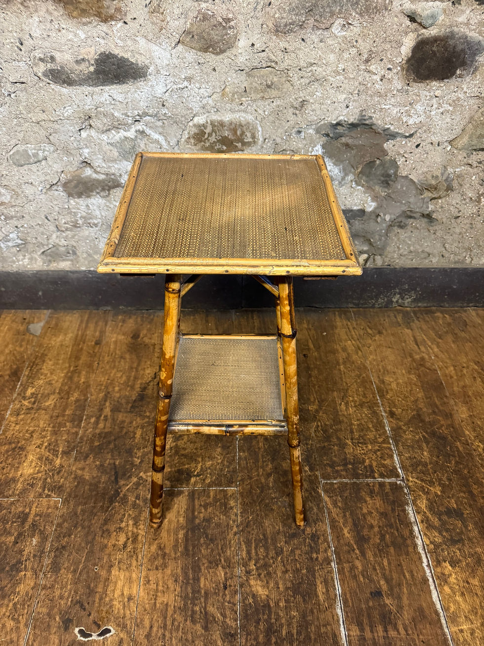 Thumbnail: Stunning victorian bamboo plant stand torchere