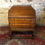 Thumbnail: Stunning vintage solid oak bureau.     0144