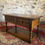 Thumbnail: Beautiful old charm solid oak coffee table.     0295