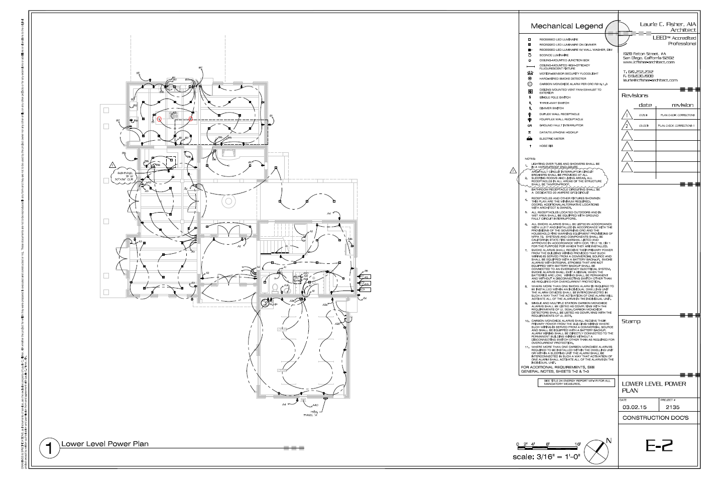Electrical plan