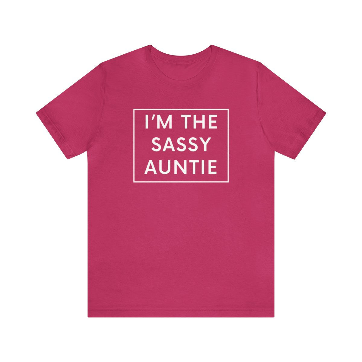 Sassy Auntie Adult Tee