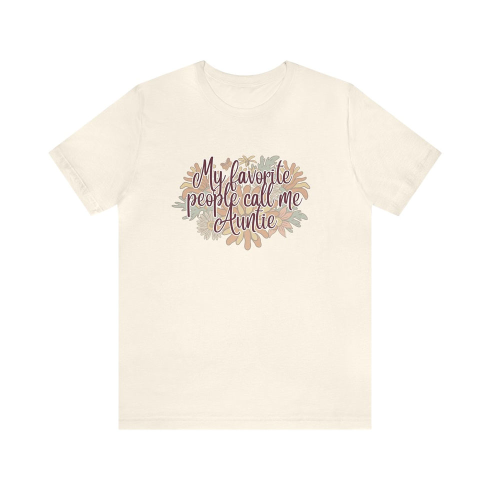 Thumbnail: My favorite people call me Auntie Adult Tee