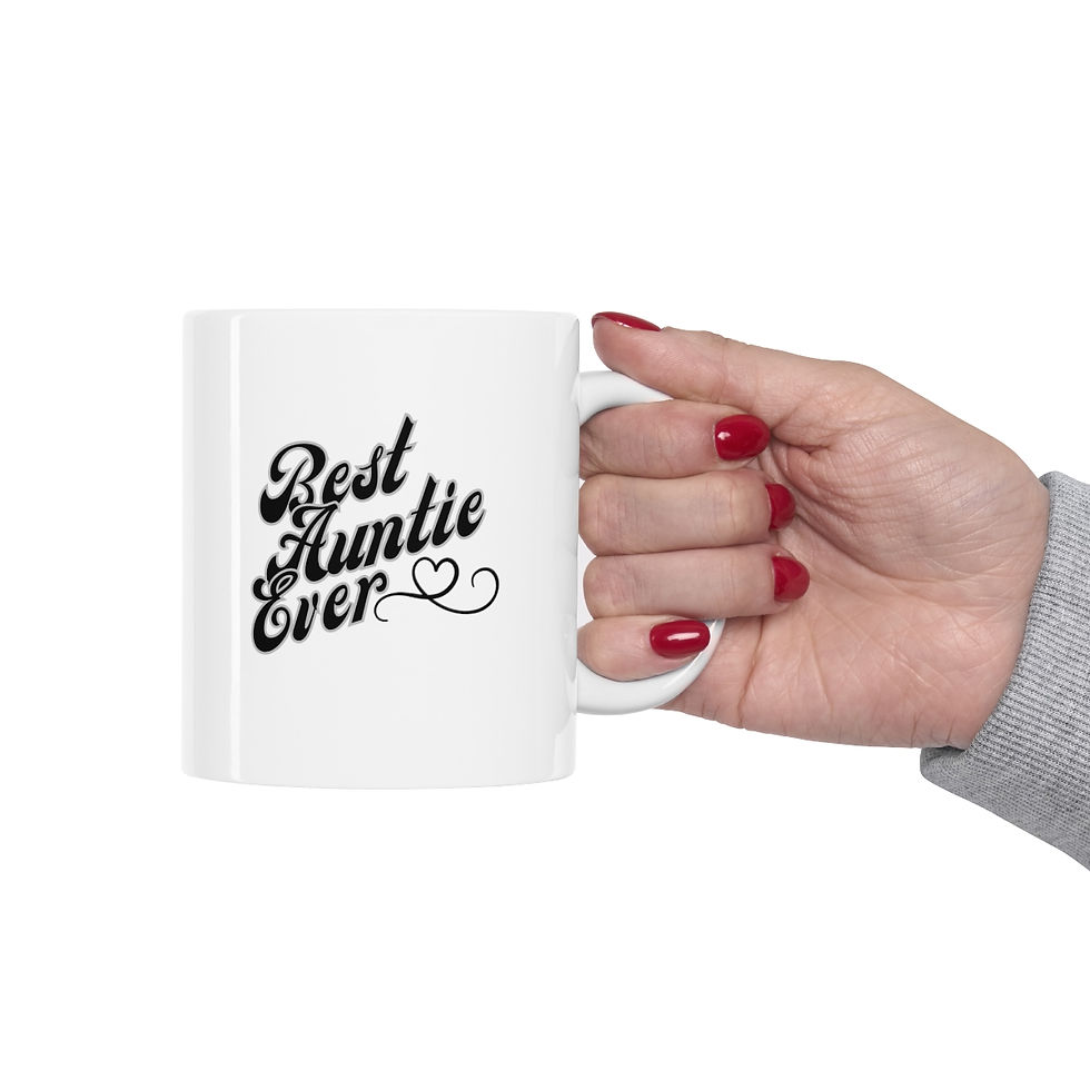Thumbnail: Best Auntie  Ever Ceramic Mug 11oz