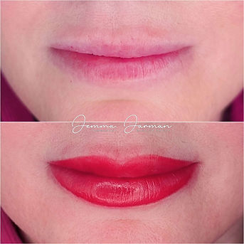 Lip blush lipstick effect in Brighton - Jemma Jarman