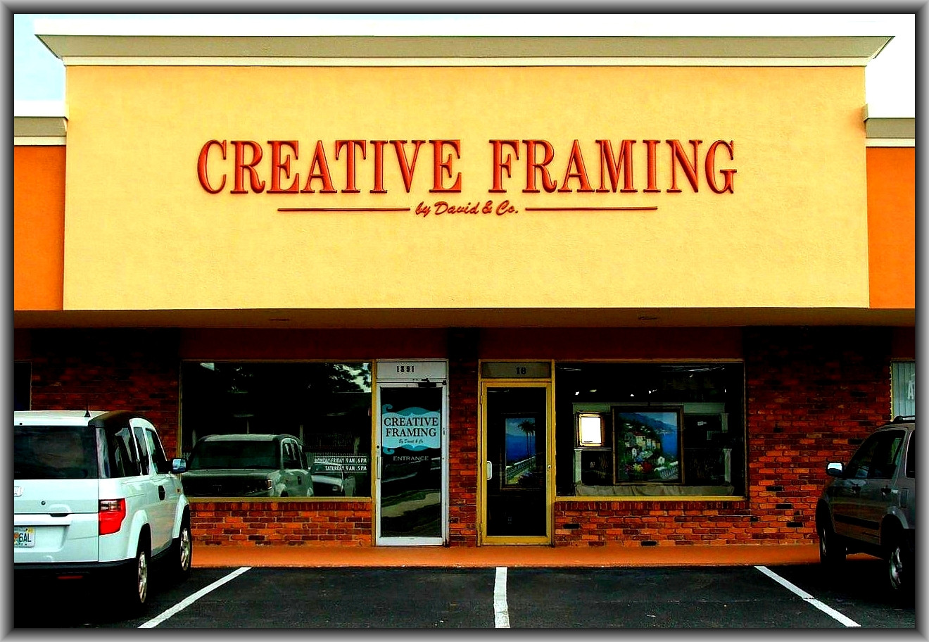 Creative Framing By David