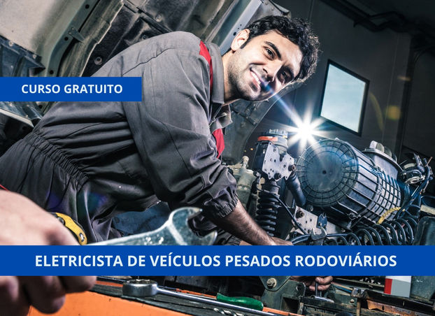 Pro-Quali oferece curso gratuito de Eletricista de veículos pesados rodoviários