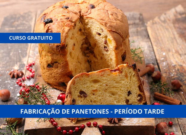 Pro-Quali oferece Curso Gratuito de Técnicas de Fabricação de Panetones - 1ª turma - Tarde