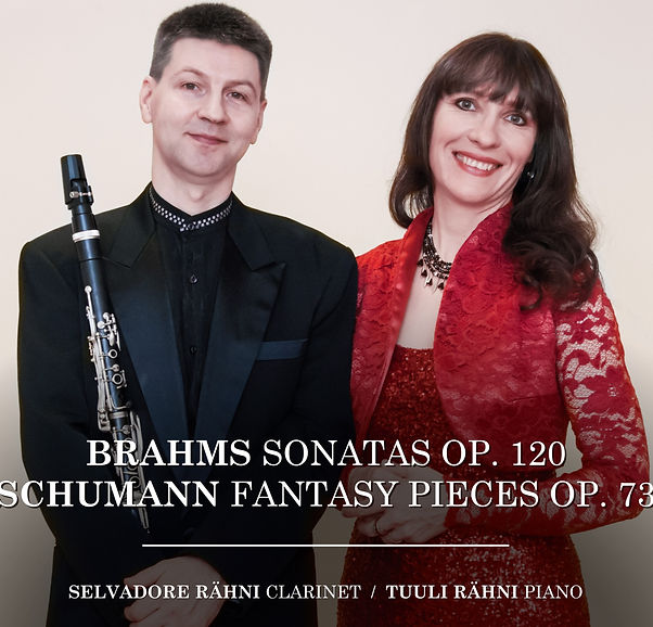 Selvadore & Tuuli - Brahms Clarinet Sonatas CD