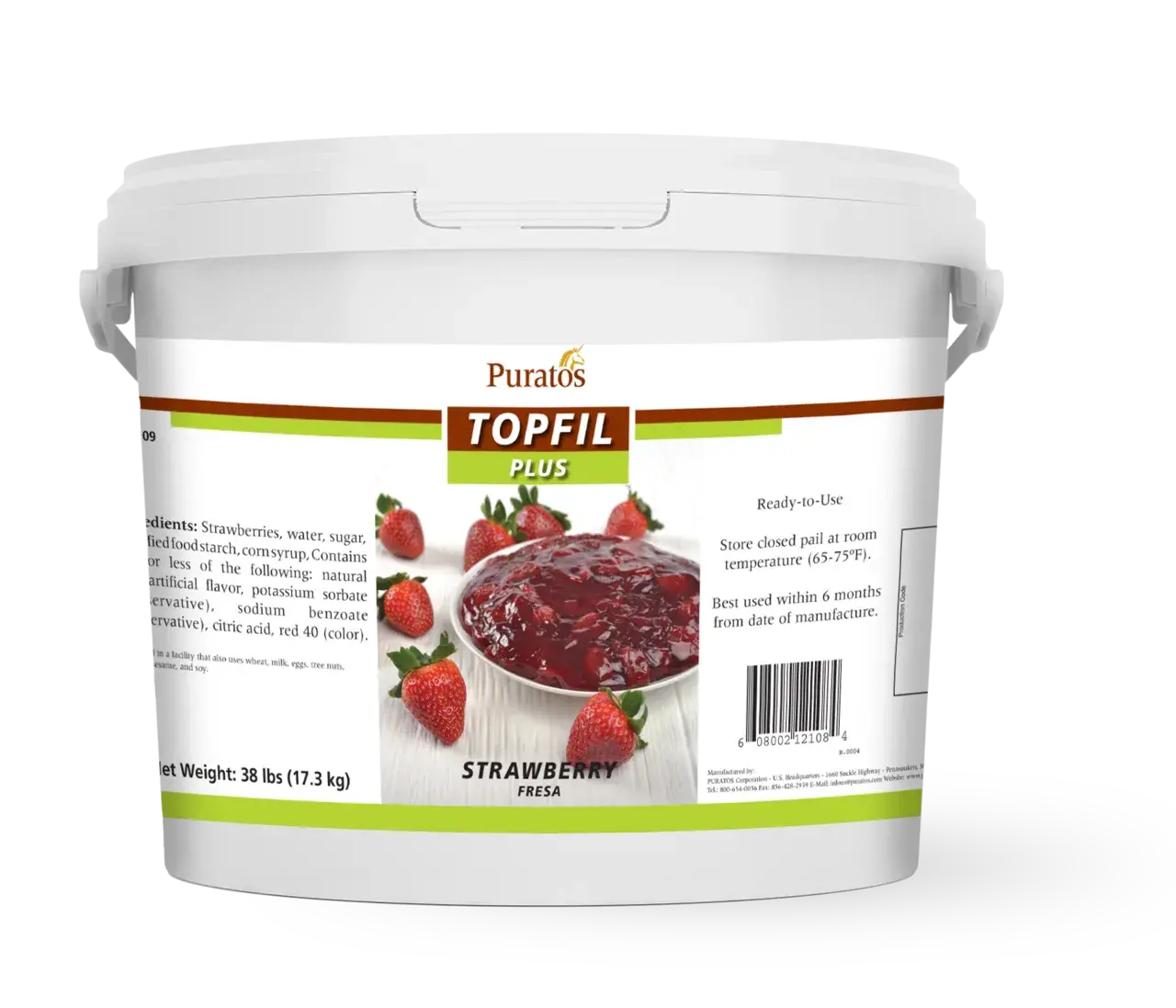 Topfil Plus Strawberry Filling