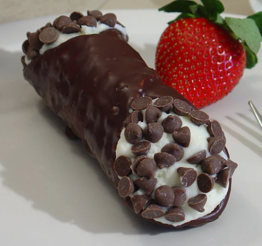 Thumbnail: Large Chocolate Covered Cannoli - 5 inches