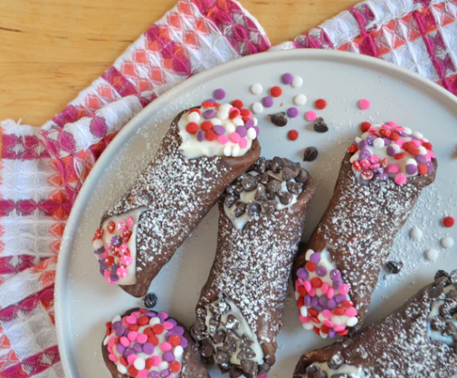 Thumbnail: Small Chocolate Covered Cannoli - 3 inches