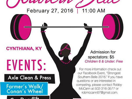 The Strongest Southern Belle: History in the Making!