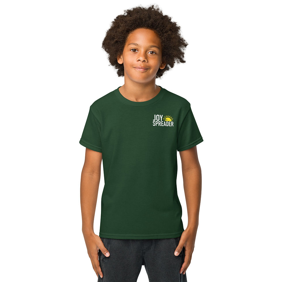 Thumbnail: Youth DryBlend T-Shirt Left Chest Design