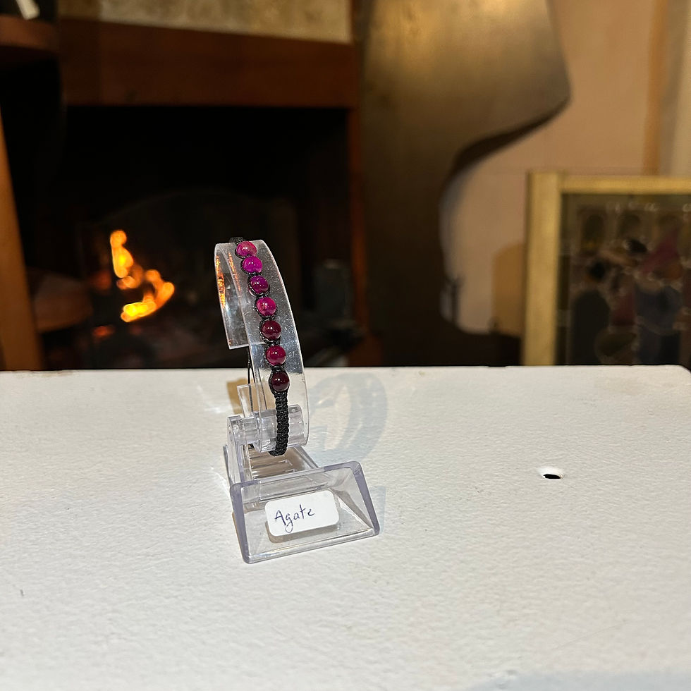 Miniature : Bracelet en pierre naturelle fait main – Atelier D.Z’Arts