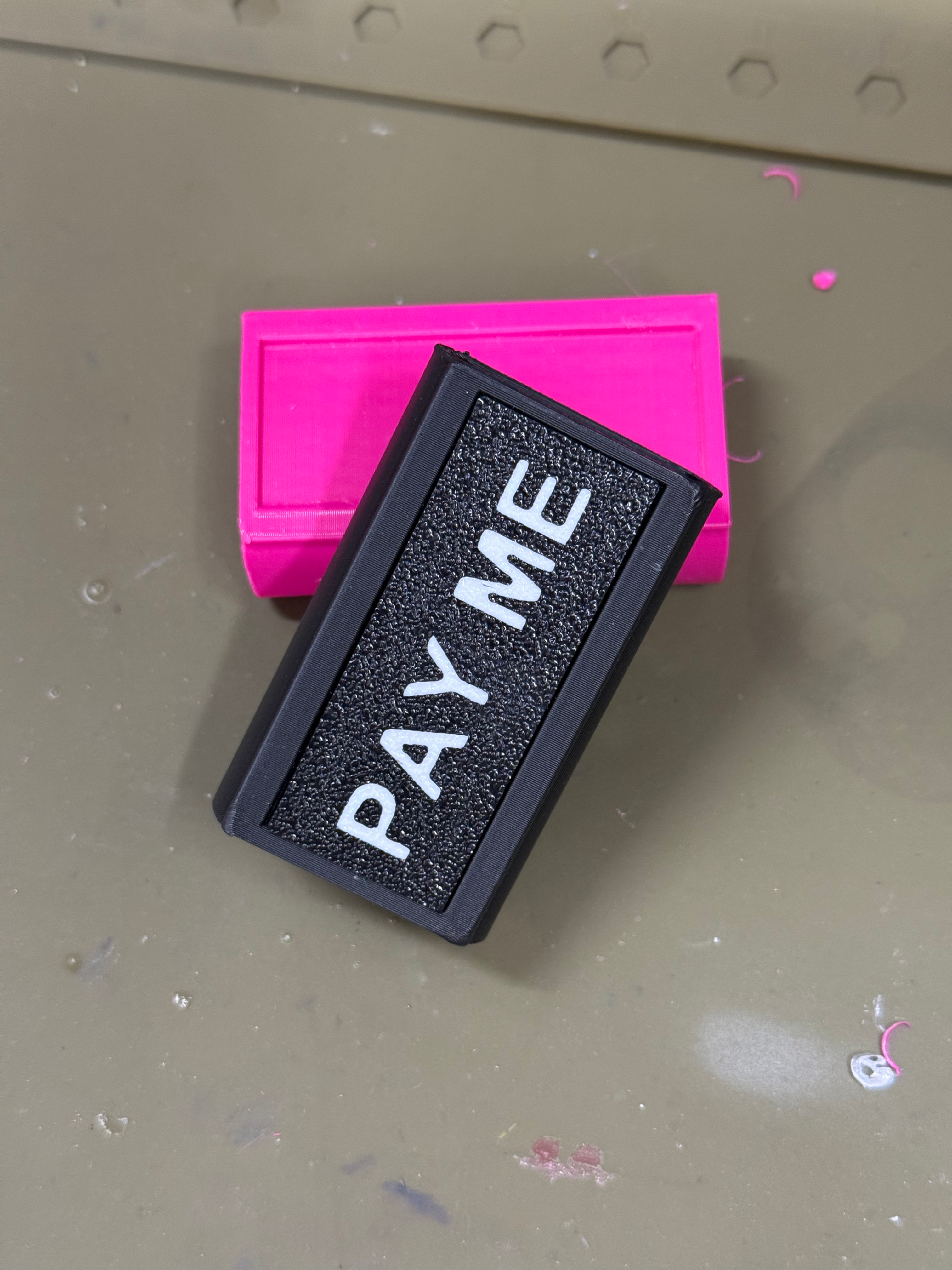 PAY ME headset plug cover