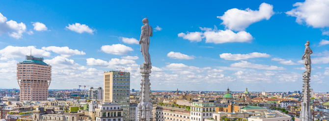 La primavera più piovosa di Milano