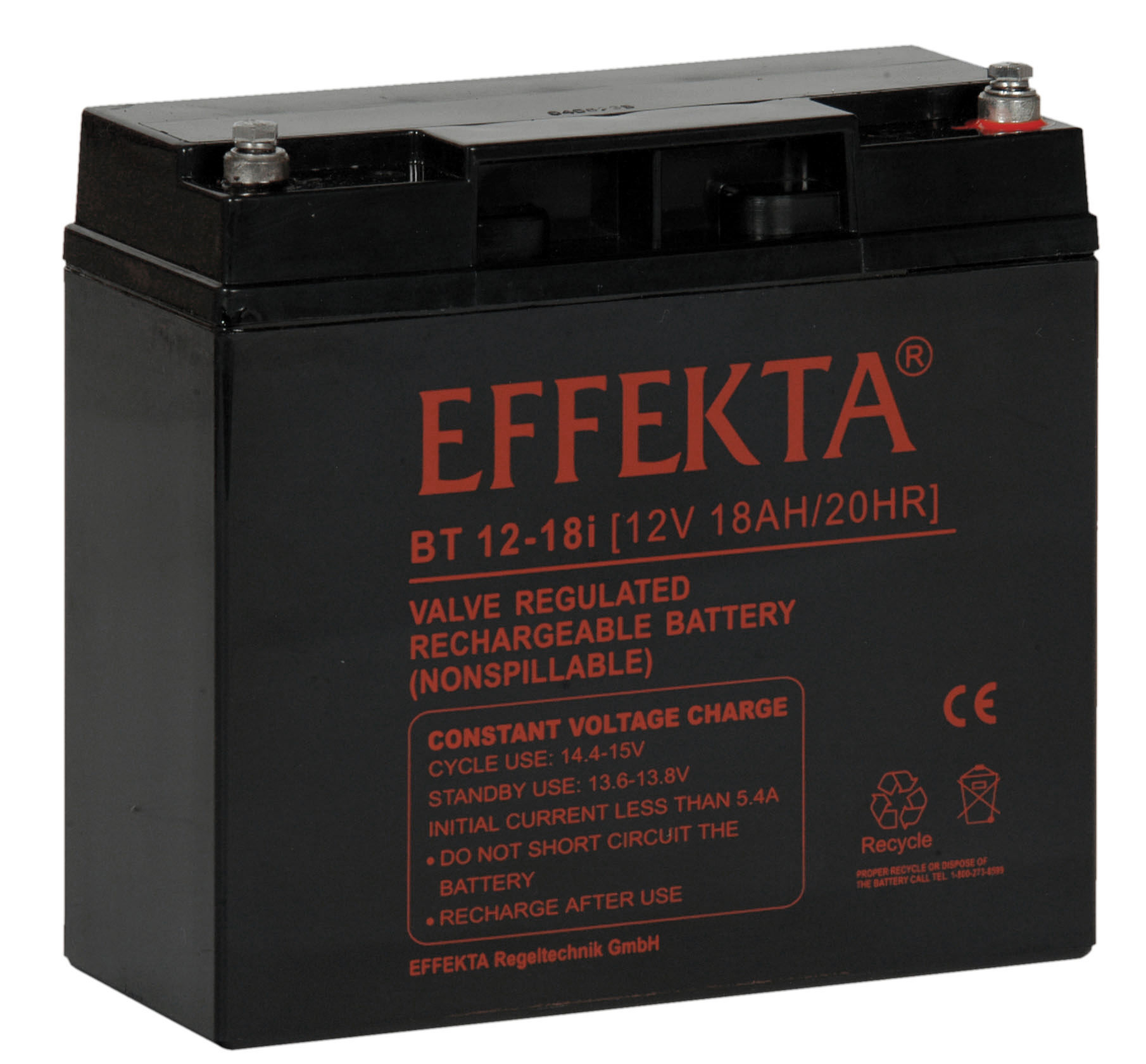 Blei-Akku Effekta BT12-18i
