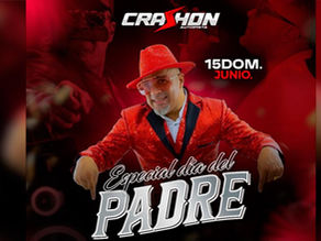 Nolberto Alkala llega a Crashon para celebrar el DÃa del Padre