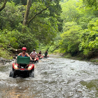 Visite de la cascade de Pilas Blancas en VTT