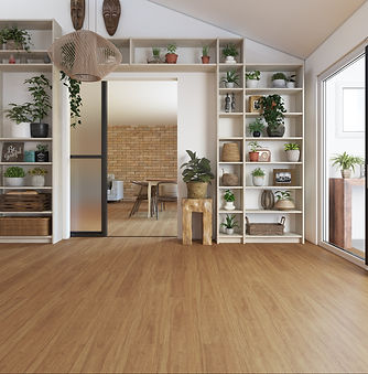 Piso Laminado Linha Nature Padrão Cumaru Raiz