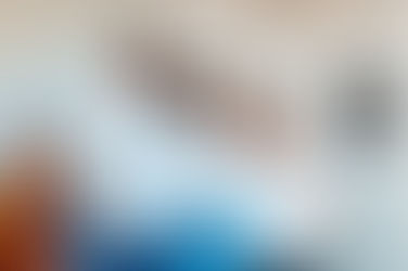 Blue echoes of a young woman