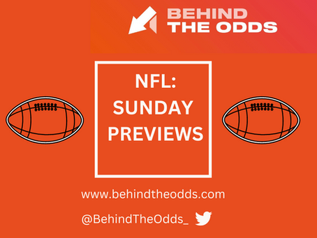 NFL SUNDAY: Tips & Best Bets