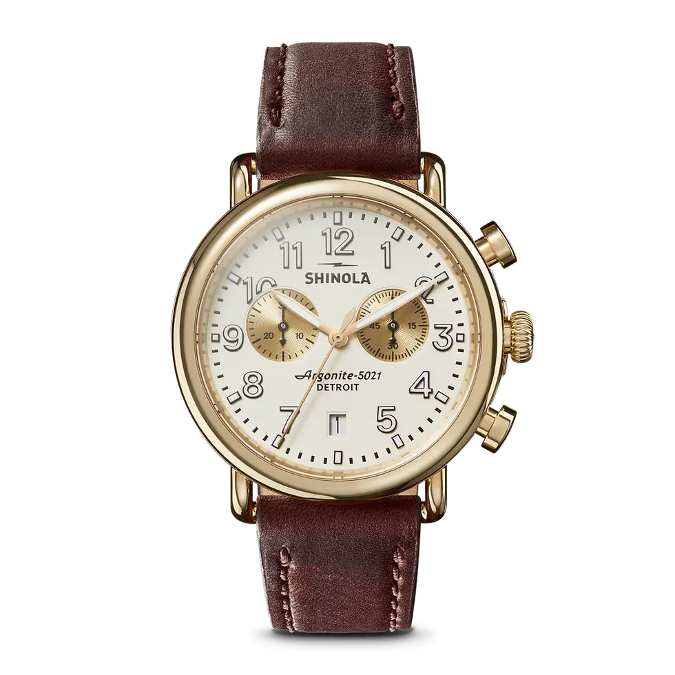 Shinola Runwell Chronograph Watch 41mm