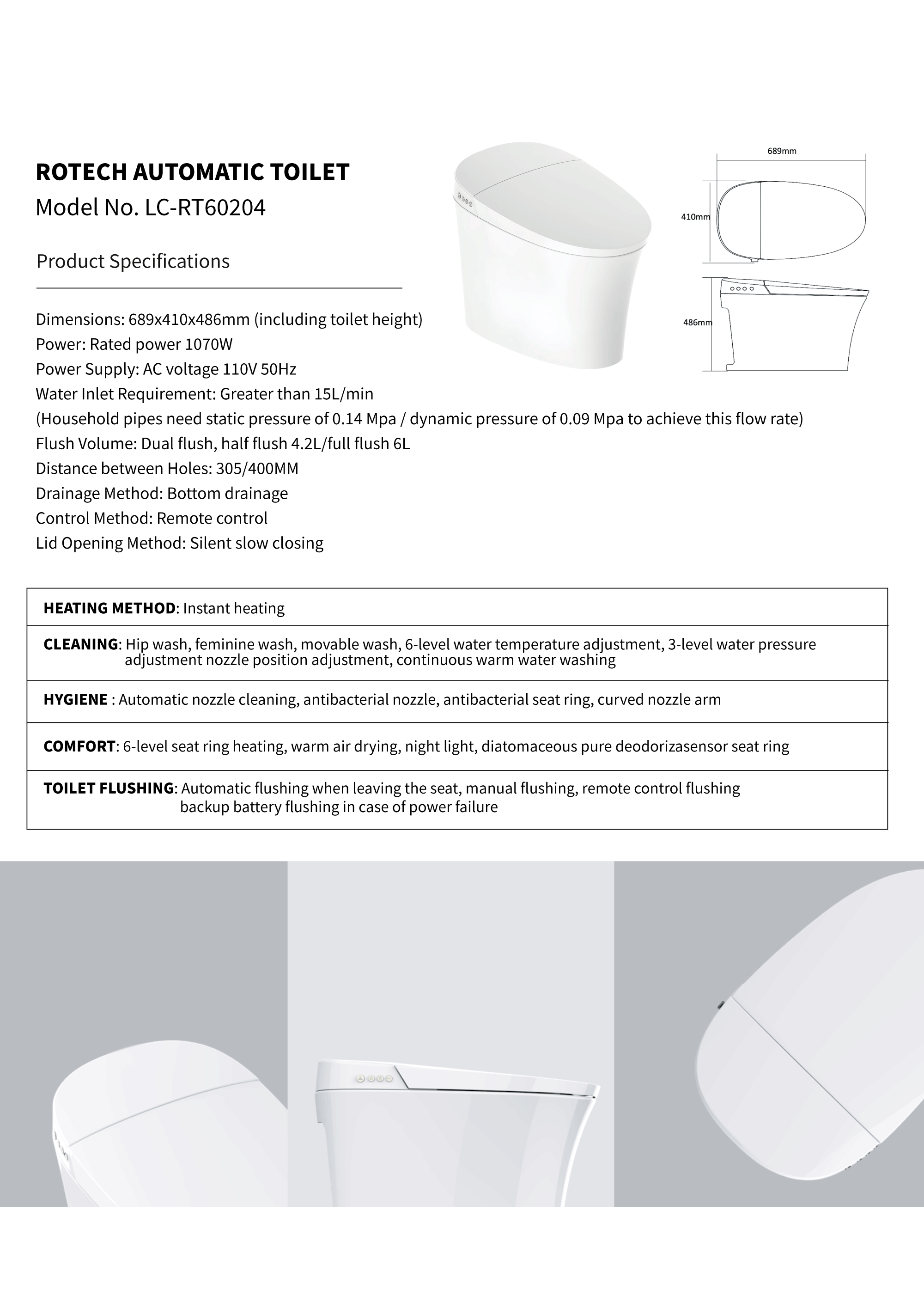 TUB toilet