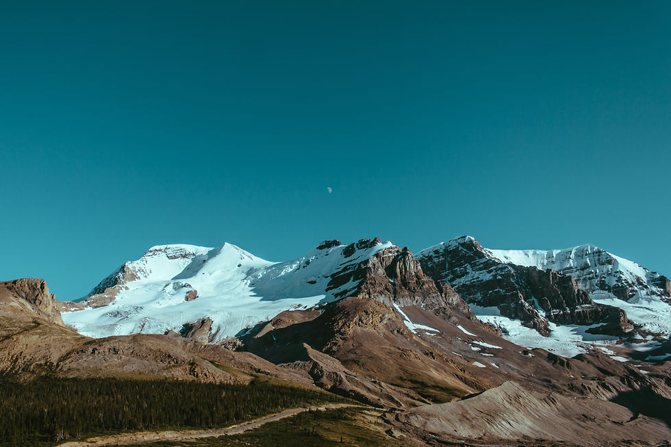 Schneebedeckte Berge