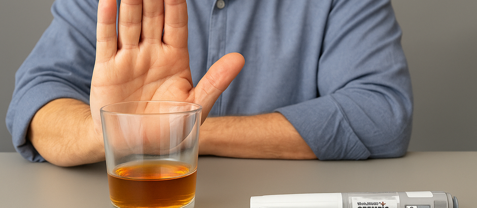 Ozempic, Mounjaro e Wegovy alteram reação ao álcool e reduzem vontade de beber, aponta novo estudo