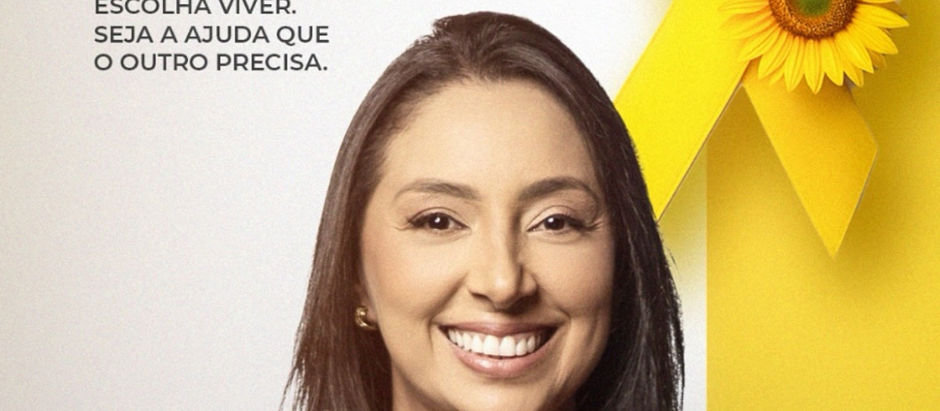 Prefeita Aize Bezerra reforça campanha do Setembro Amarelo em João Câmara