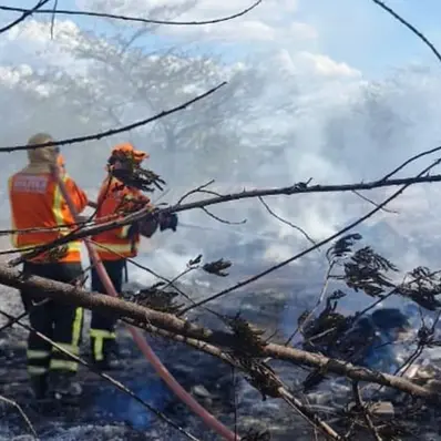 Bombeiros atendem três ocorrências de incêndio na região do Seridó