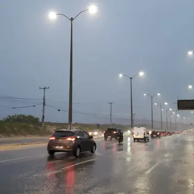 Inmet alerta para chuvas em Natal e mais 21 cidades do RN