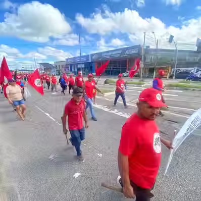 Nova manifestação do MST afeta trânsito em Natal