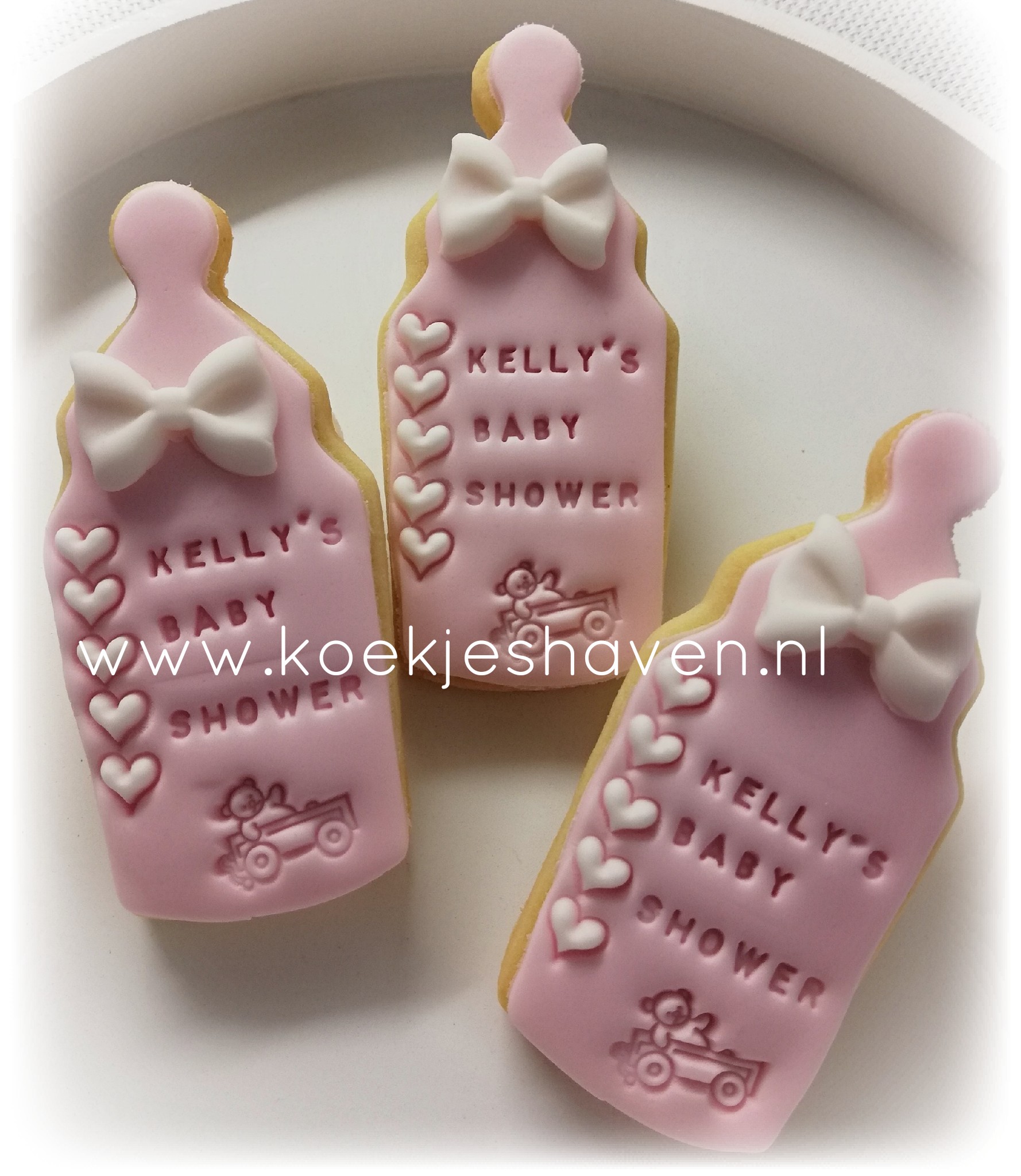 Geboortekoekjes babyfles