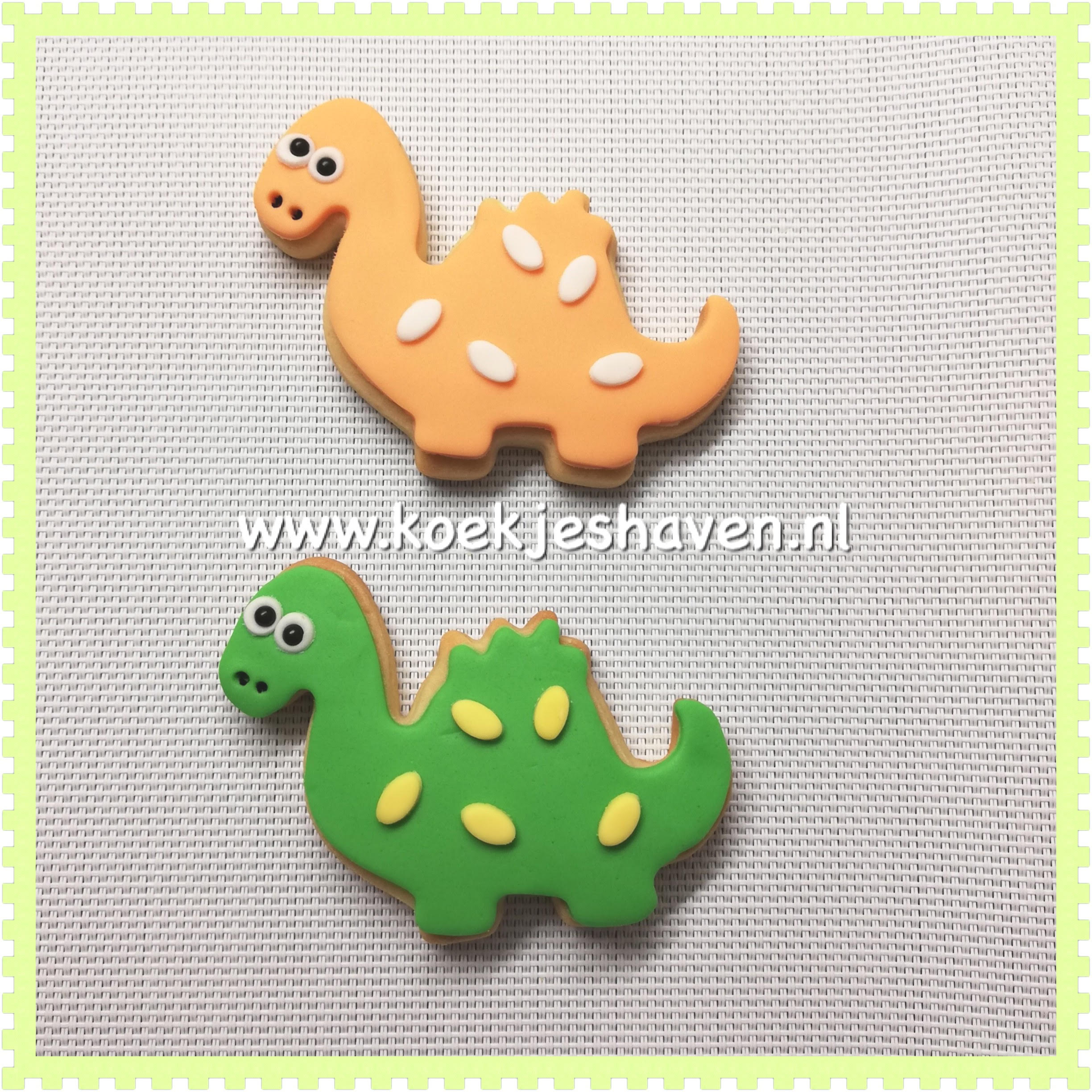 Dinosaurus koekjes 2