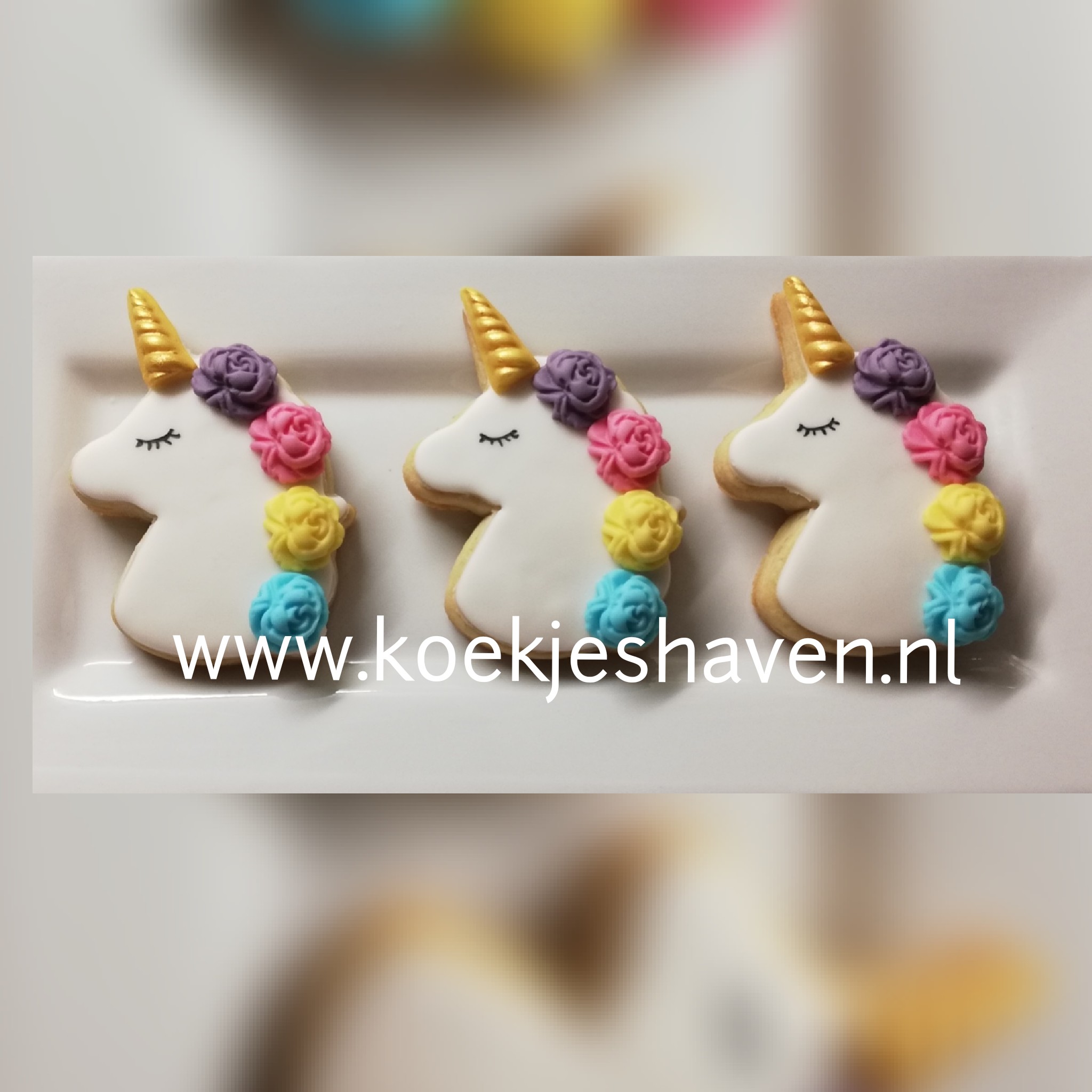 Unicorn koekjes
